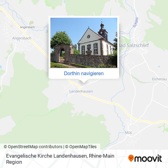 Evangelische Kirche Landenhausen Karte
