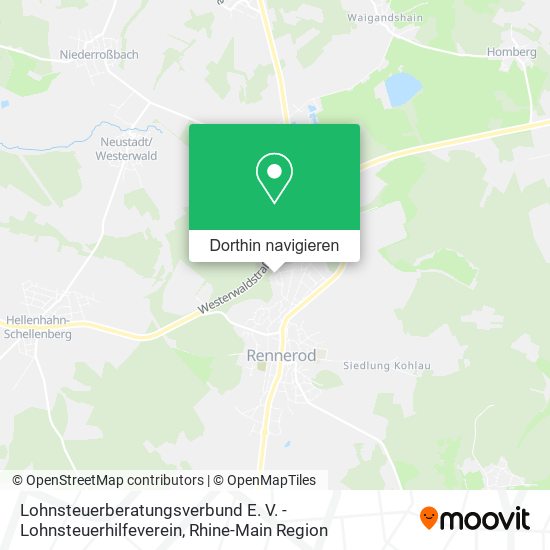 Lohnsteuerberatungsverbund E. V. -Lohnsteuerhilfeverein Karte