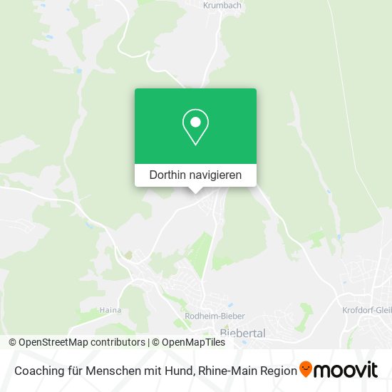 Coaching für Menschen mit Hund Karte