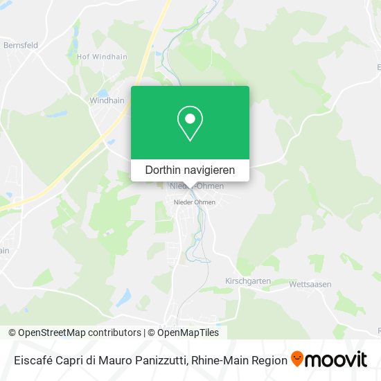 Eiscafé Capri di Mauro Panizzutti Karte