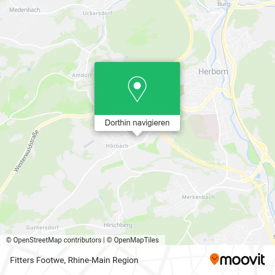 Fitters Footwe Karte