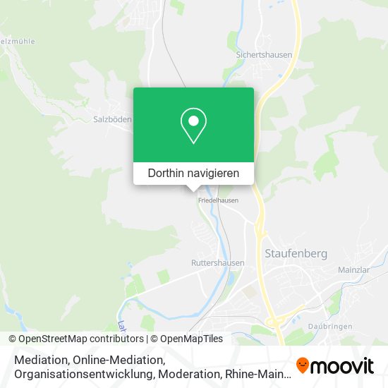 Mediation, Online-Mediation, Organisationsentwicklung, Moderation Karte
