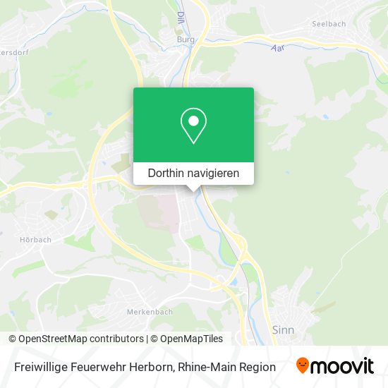 Freiwillige Feuerwehr Herborn Karte