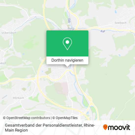 Gesamtverband der Personaldienstleister Karte