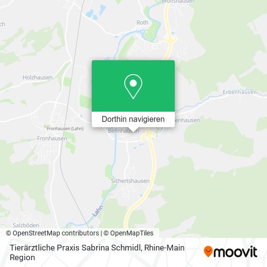 Tierärztliche Praxis Sabrina Schmidl Karte