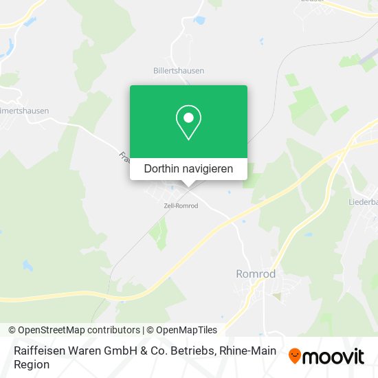 Raiffeisen Waren GmbH & Co. Betriebs Karte