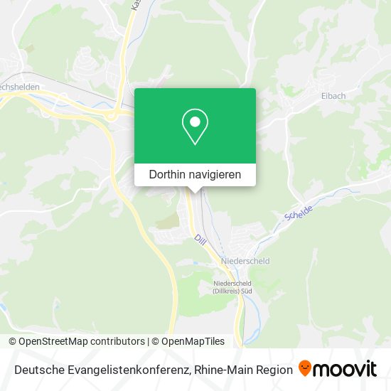 Deutsche Evangelistenkonferenz Karte