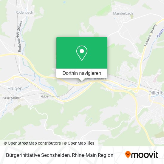 Bürgerinitiative Sechshelden Karte