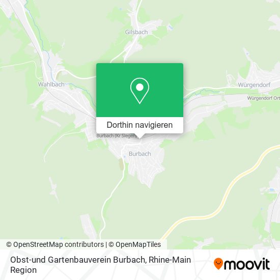 Obst-und Gartenbauverein Burbach Karte