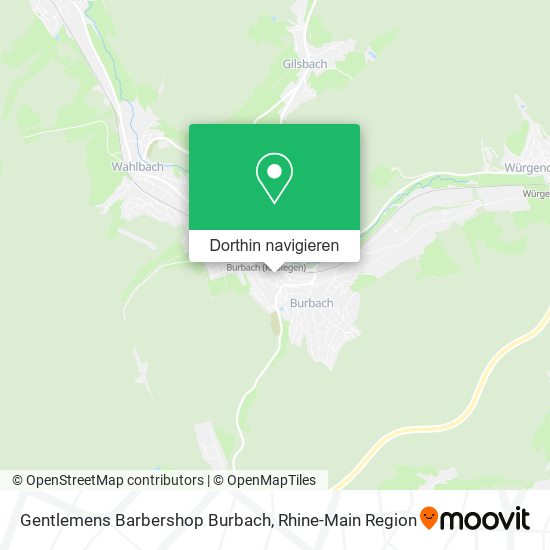 Gentlemens Barbershop Burbach Karte