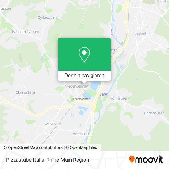 Pizzastube Italia Karte