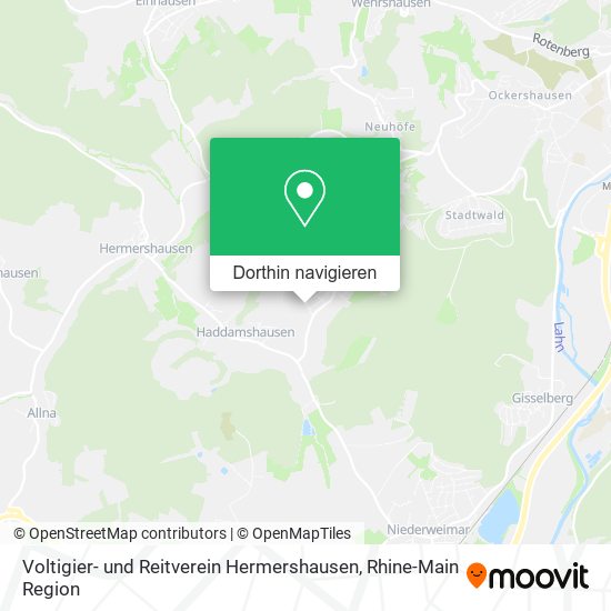 Voltigier- und Reitverein Hermershausen Karte