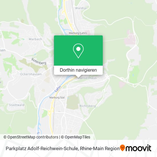 Parkplatz Adolf-Reichwein-Schule Karte