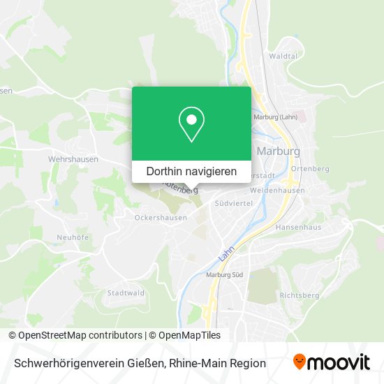 Schwerhörigenverein Gießen Karte