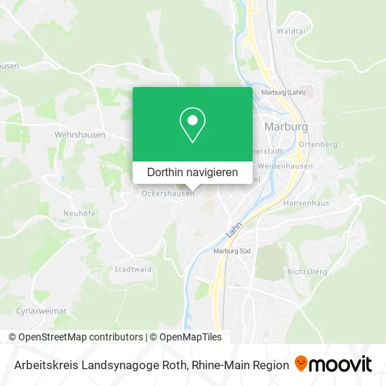 Arbeitskreis Landsynagoge Roth Karte