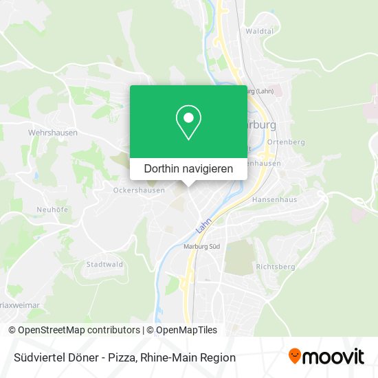 Südviertel Döner - Pizza Karte