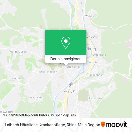 Laibach Häusliche Krankenpflege Karte