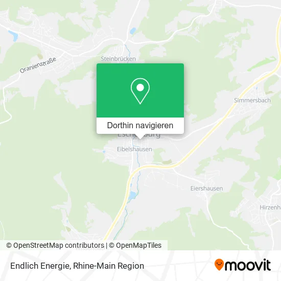 Endlich Energie Karte