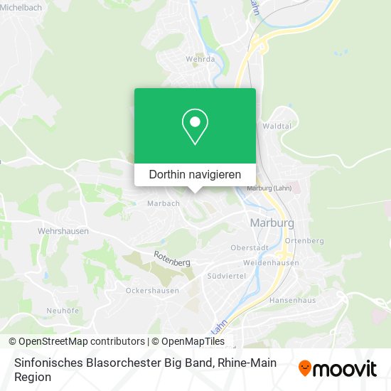 Sinfonisches Blasorchester Big Band Karte