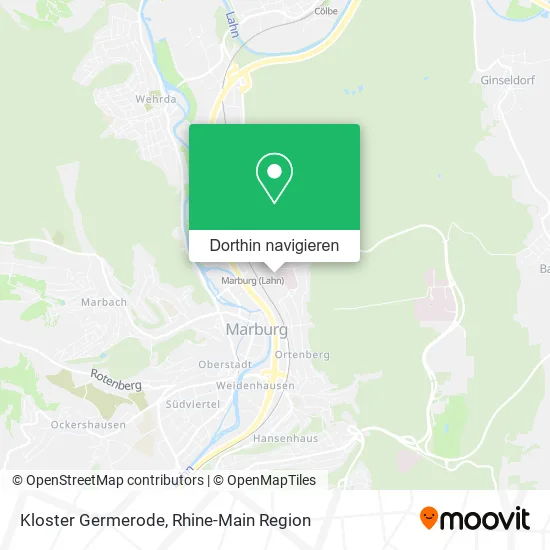 Kloster Germerode Karte