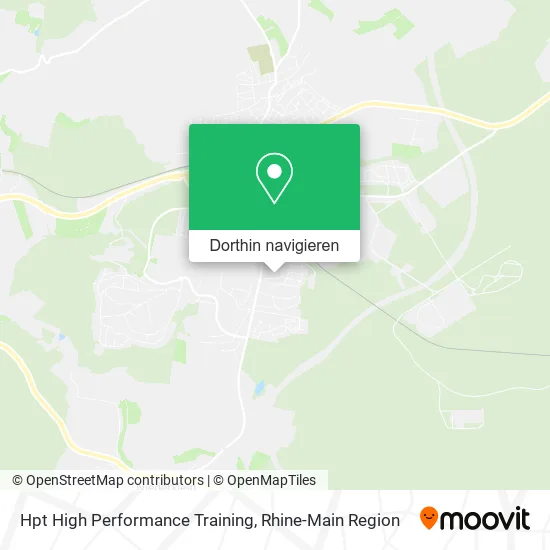 Hpt High Performance Training Karte