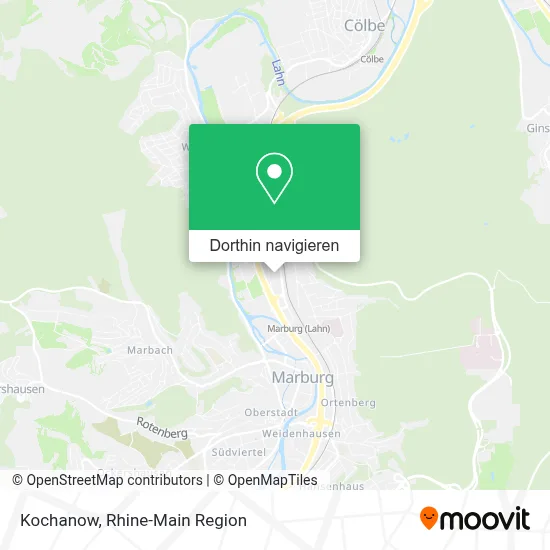 Kochanow Karte