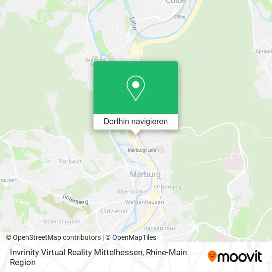 Invrinity Virtual Reality Mittelhessen Karte