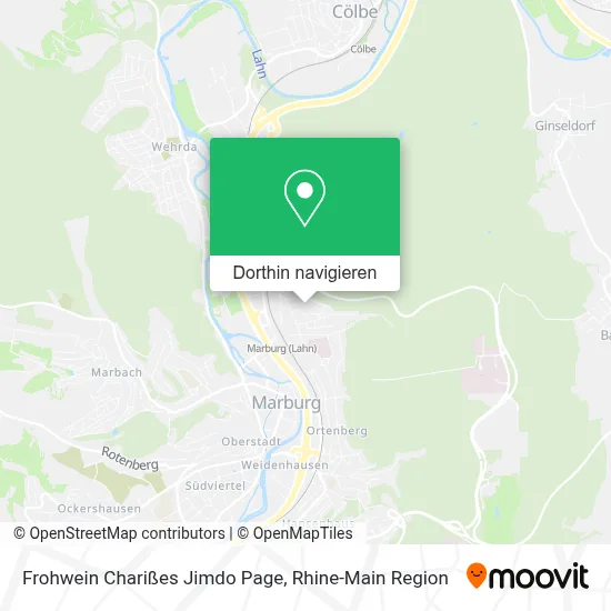 Frohwein Charißes Jimdo Page Karte