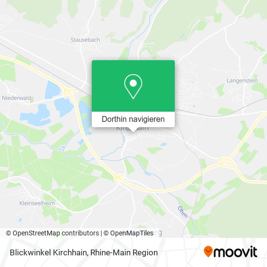 Blickwinkel Kirchhain Karte