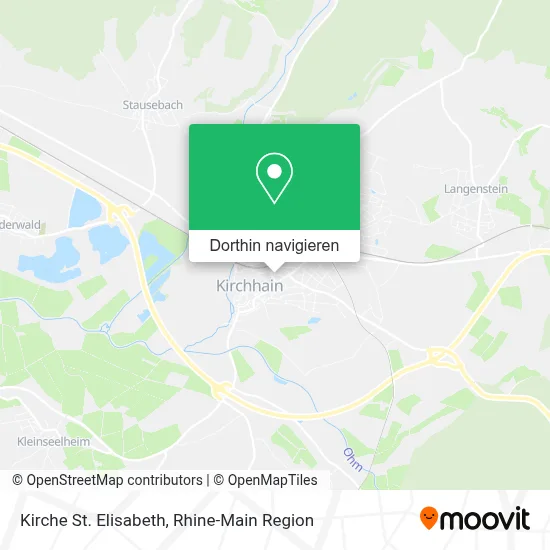 Kirche St. Elisabeth Karte