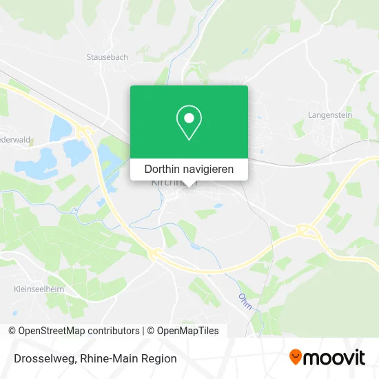 Drosselweg Karte