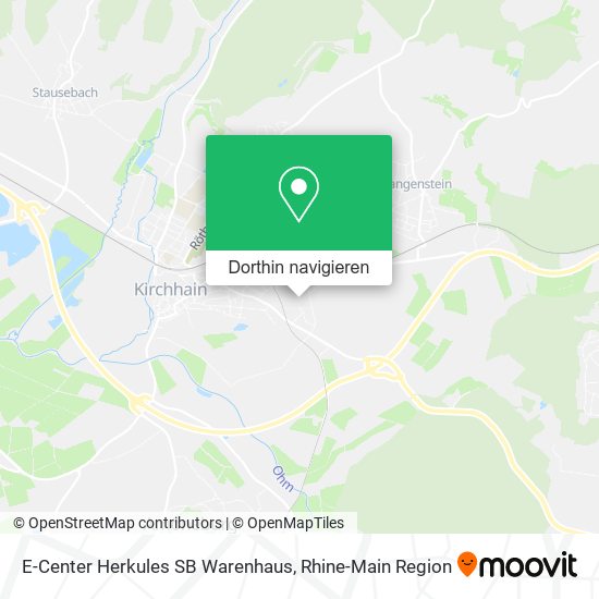 E-Center Herkules SB Warenhaus Karte