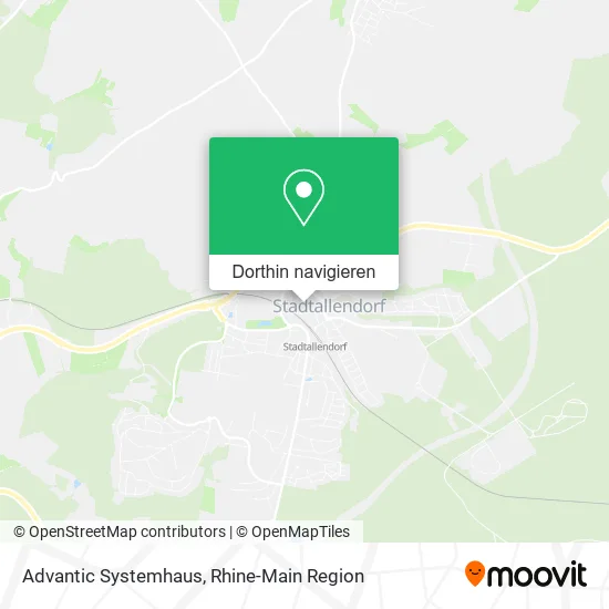 Advantic Systemhaus Karte