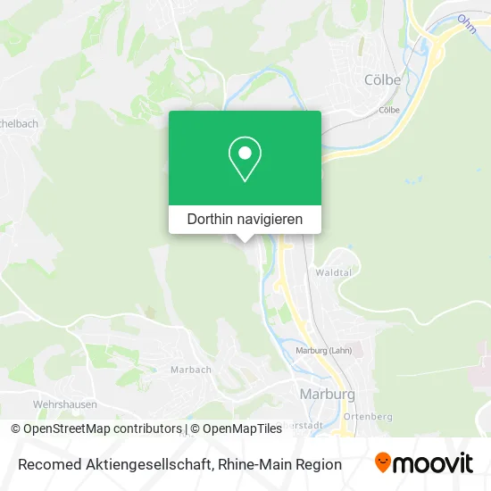 Recomed Aktiengesellschaft Karte