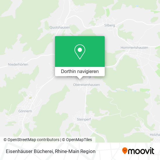 Eisenhäuser Bücherei Karte