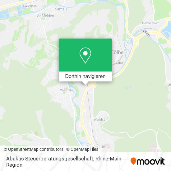Abakus Steuerberatungsgesellschaft Karte