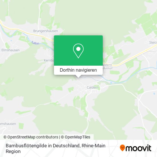 Bambusflötengilde in Deutschland Karte
