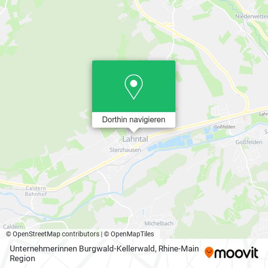 Unternehmerinnen Burgwald-Kellerwald Karte