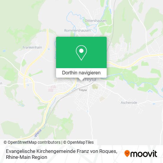Evangelische Kirchengemeinde Franz von Roques Karte