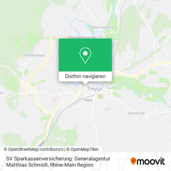 SV Sparkassenversicherung: Generalagentur Matthias Schmidt Karte