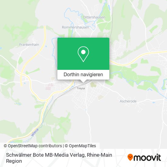 Schwälmer Bote MB-Media Verlag Karte