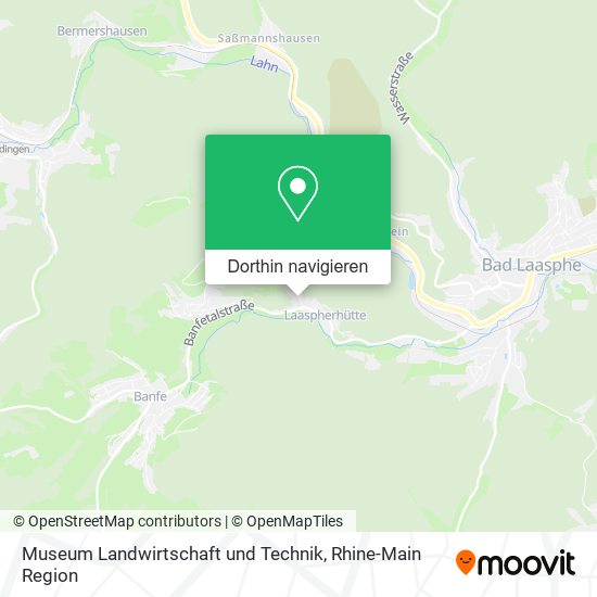 Museum Landwirtschaft und Technik Karte