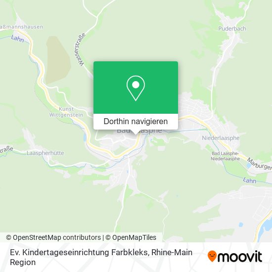 Ev. Kindertageseinrichtung Farbkleks Karte