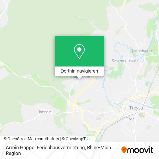 Armin Happel Ferienhausvermietung Karte