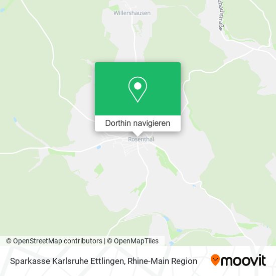 Sparkasse Karlsruhe Ettlingen Karte