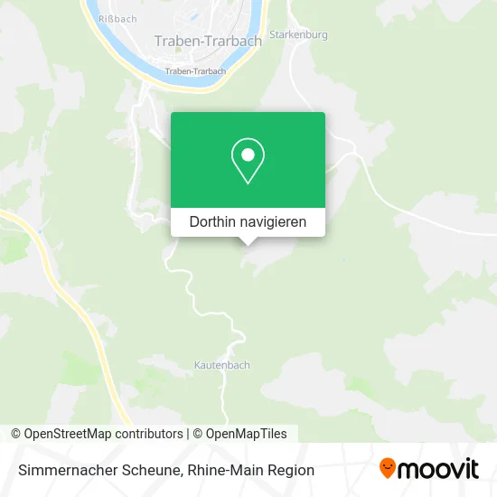 Simmernacher Scheune Karte