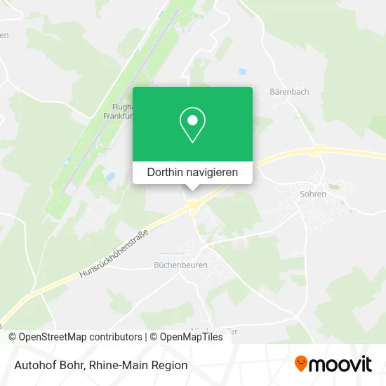 Autohof Bohr Karte