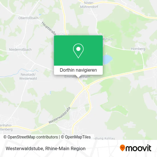 Westerwaldstube Karte