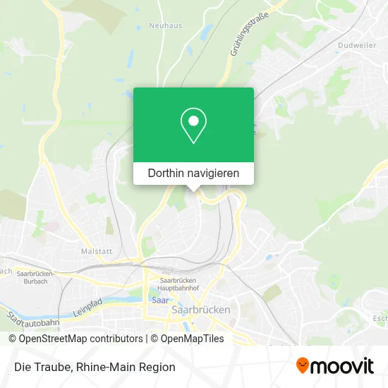 Die Traube Karte
