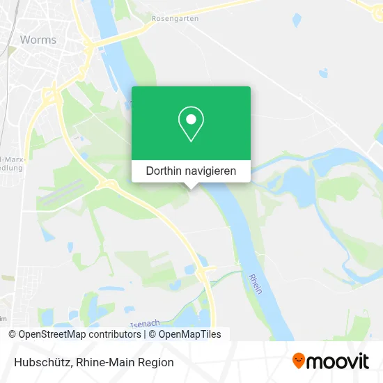 Hubschütz Karte
